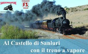 Al castello di Sanluri con il treno a vapore